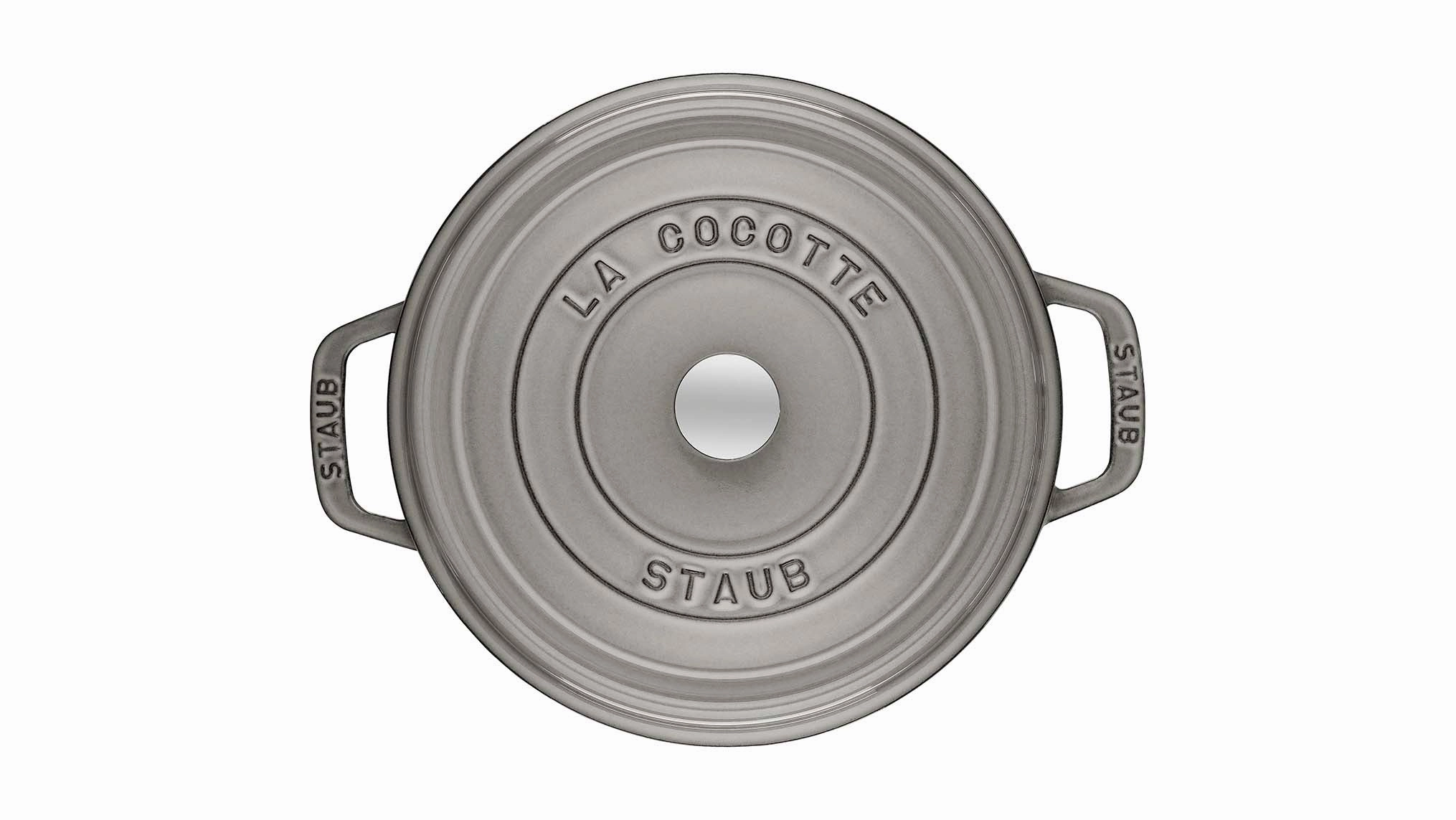 Staub Cast Iron 0.75-qt Round Cocotte