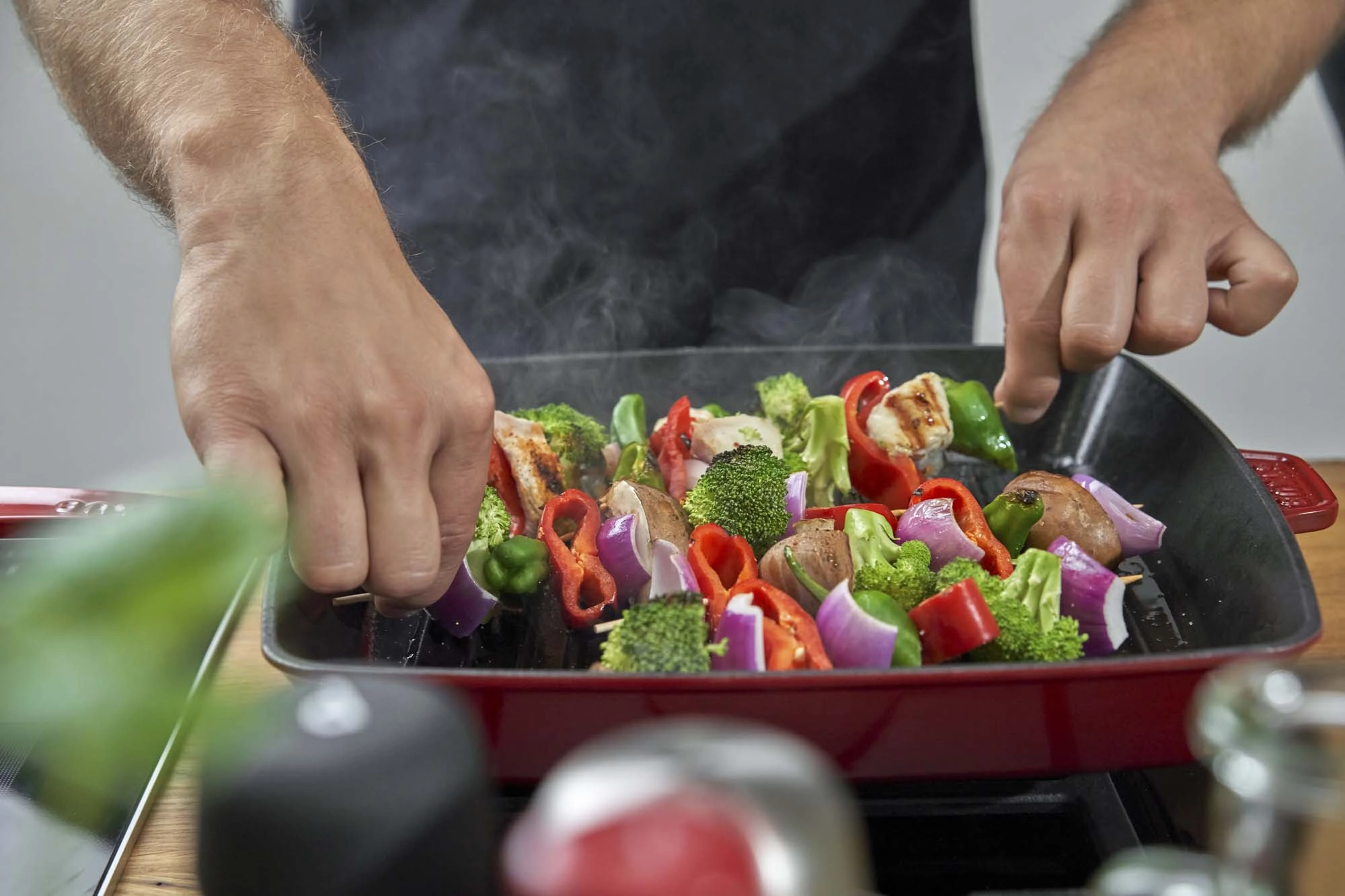 Staub Cast Iron 10-inch Square Grill Pan