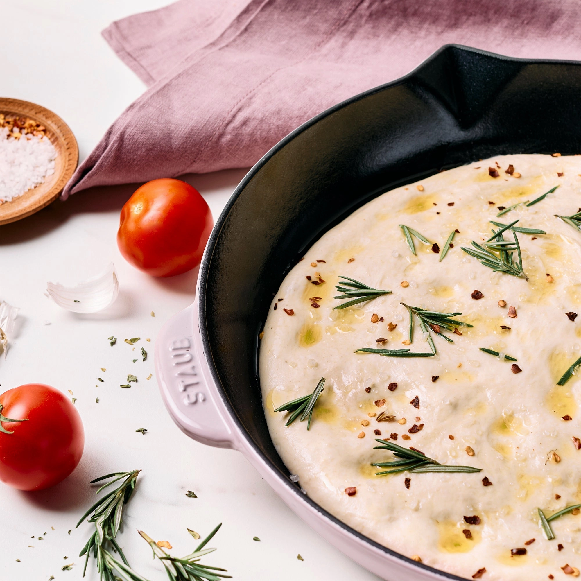 Staub Cast Iron 12-inch Fry Pan