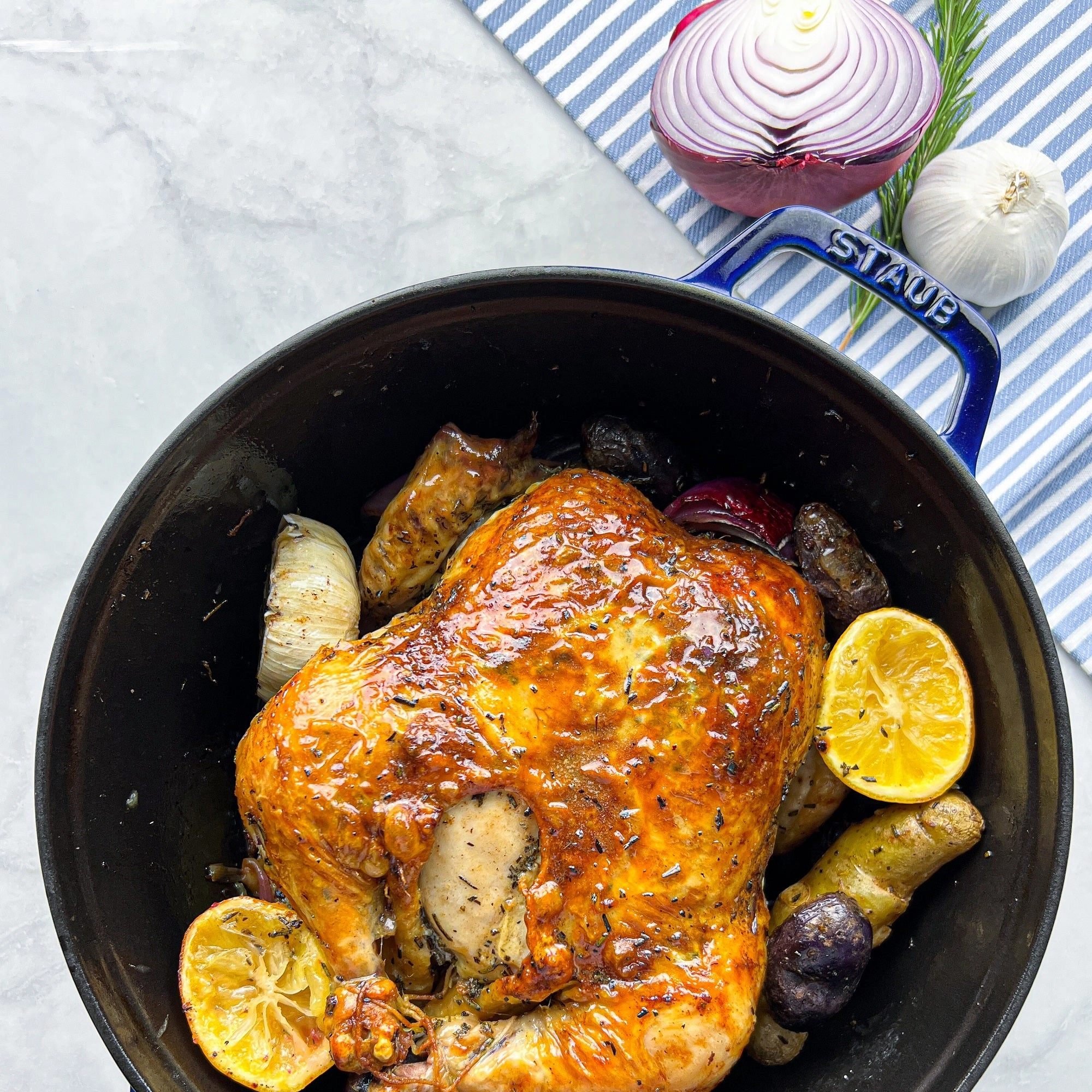Staub Cast Iron 13.25-qt Round Cocotte