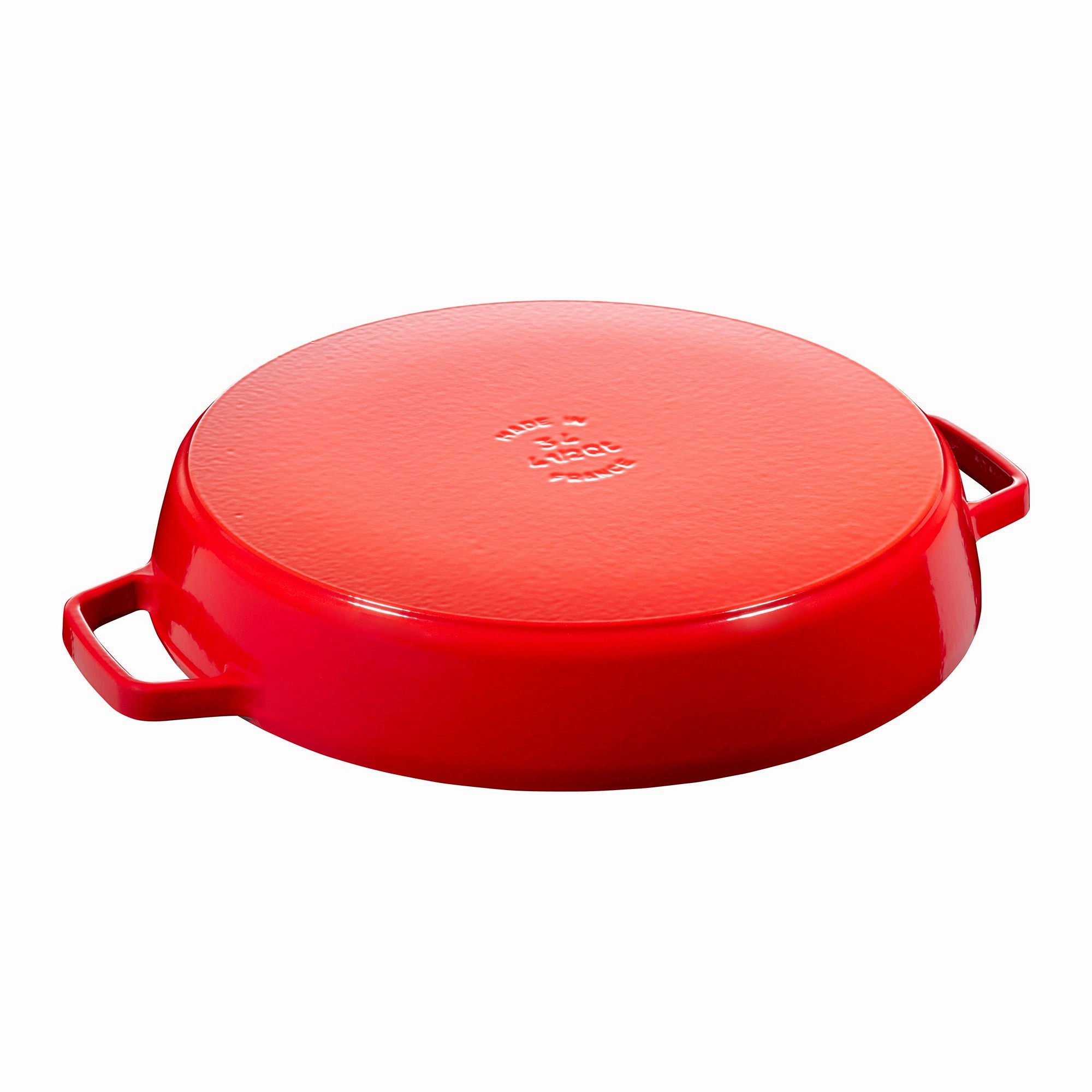 Staub Cast Iron 13-inch Double Handle Fry Pan