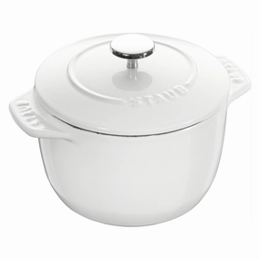 Staub Cast Iron 1.5-qt Petite French Oven Cookware holiday sale