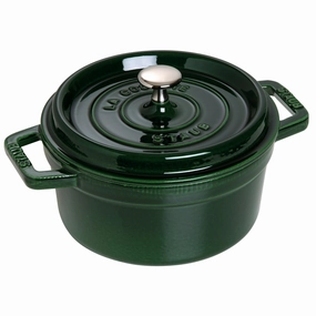 Staub Cast Iron 2.75-qt Round Cocotte Cookware holiday sale