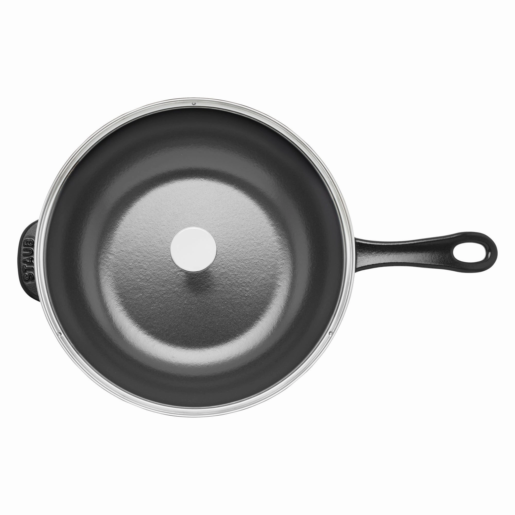 Staub Cast Iron 2.9-qt Daily Pan with Glass Lid