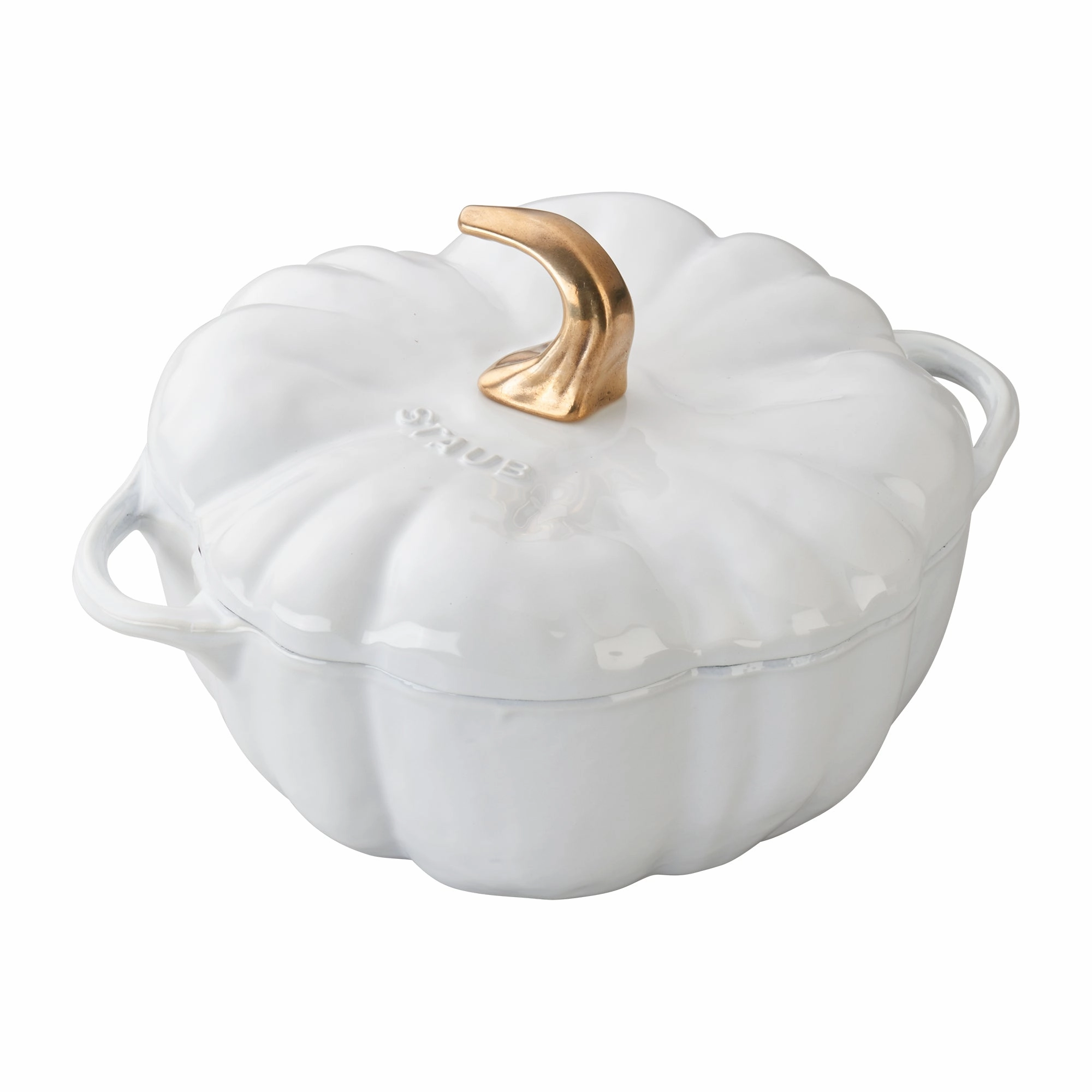 Staub Cast Iron 3.5-qt Pumpkin Cocotte Cookware holiday sale