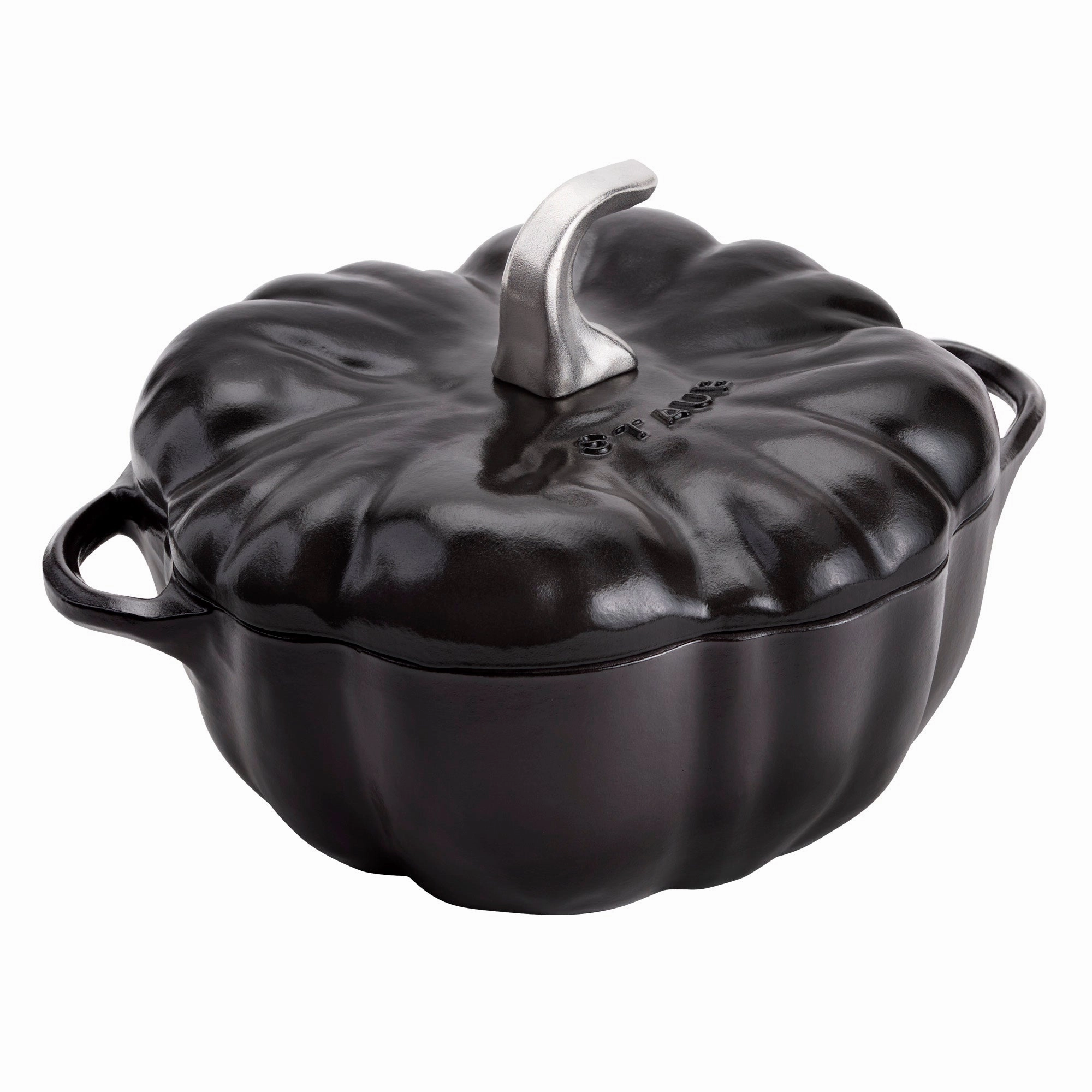 STAUB Cast Iron 3.5-qt Pumpkin Cocotte with Stainless Steel Knob Cookware hot cookware outlet