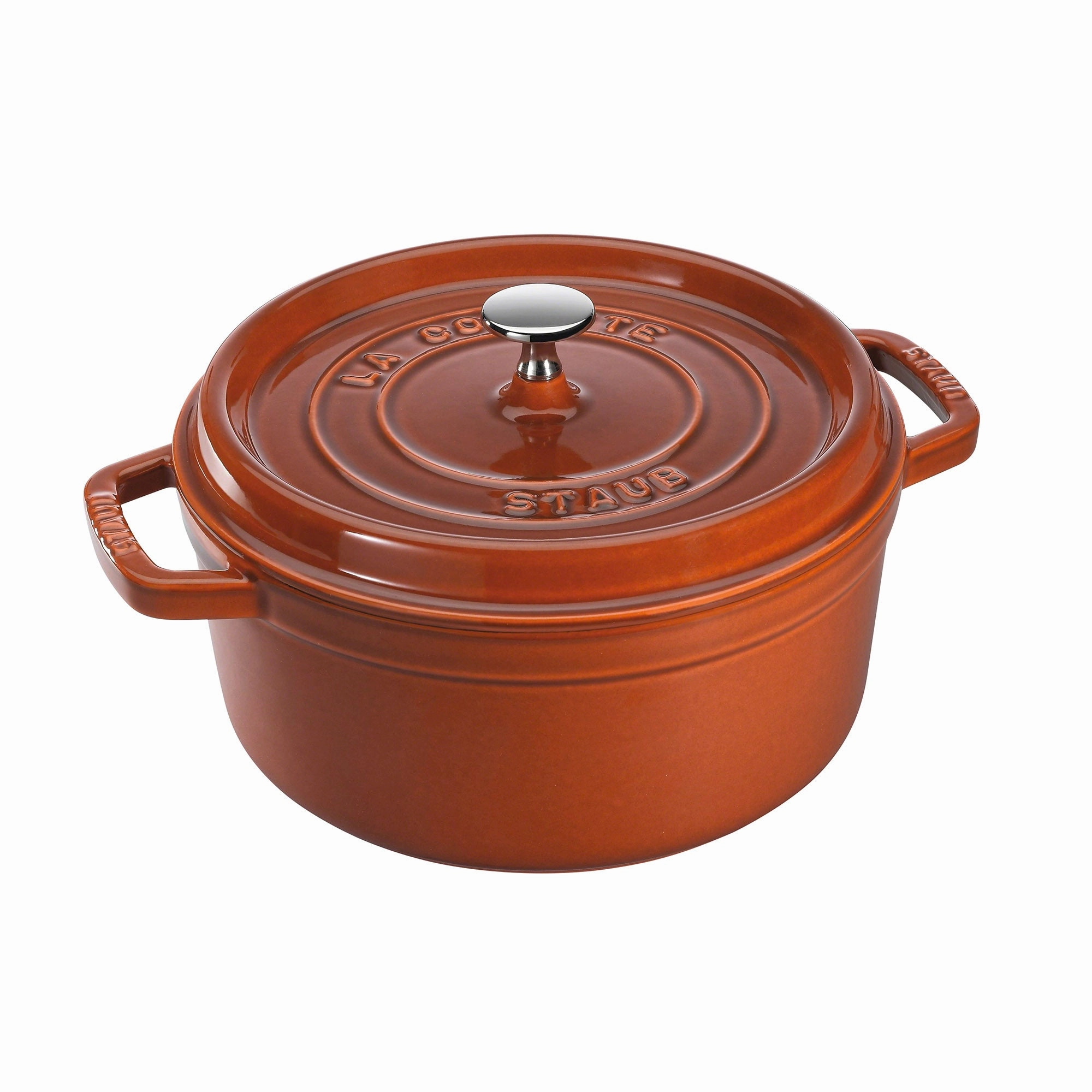 Staub Cast Iron 4-qt Round Cocotte