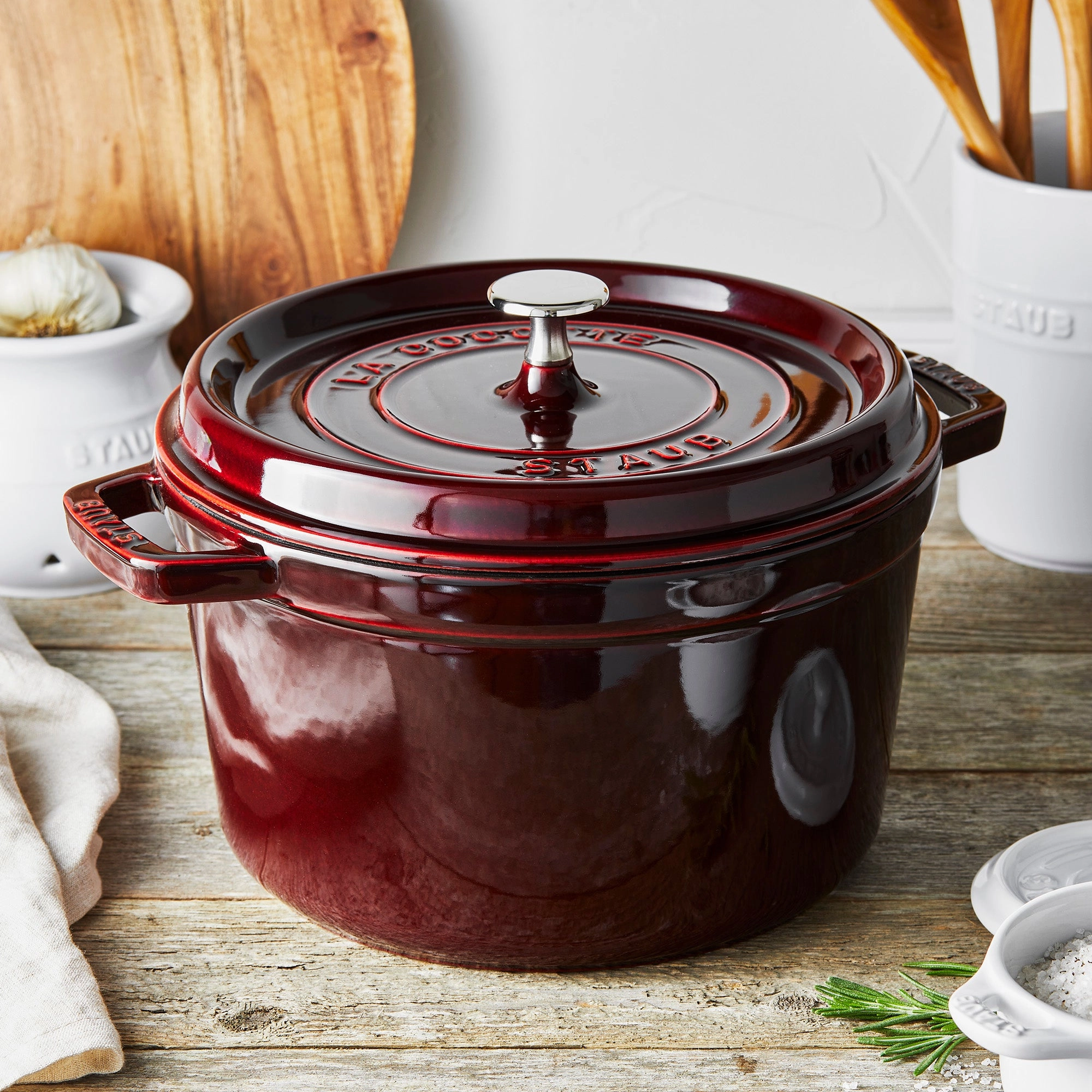 Staub Cast Iron 5-qt Tall Cocotte
