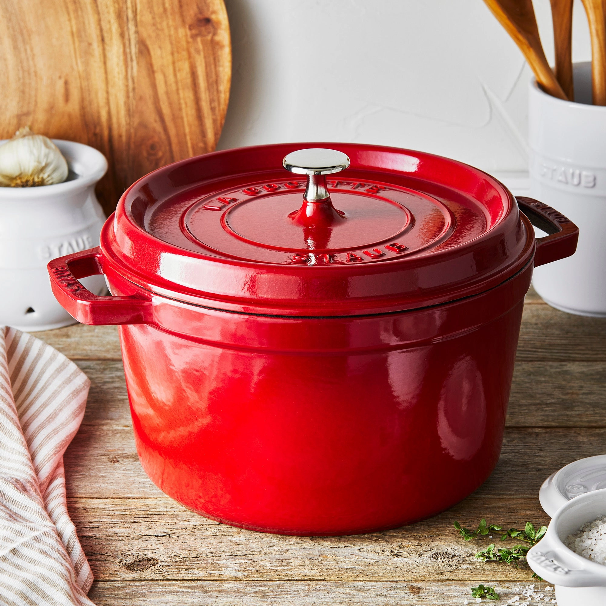 Staub Cast Iron 5-qt Tall Cocotte