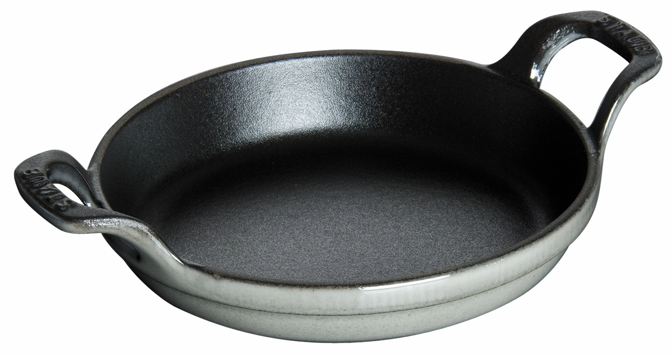 Staub Cast Iron 7.5-inch Round Gratin Baking Dish Bakeware online promo