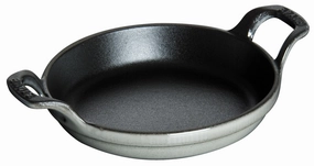 Staub Cast Iron 7.5-inch Round Gratin Baking Dish Bakeware online promo