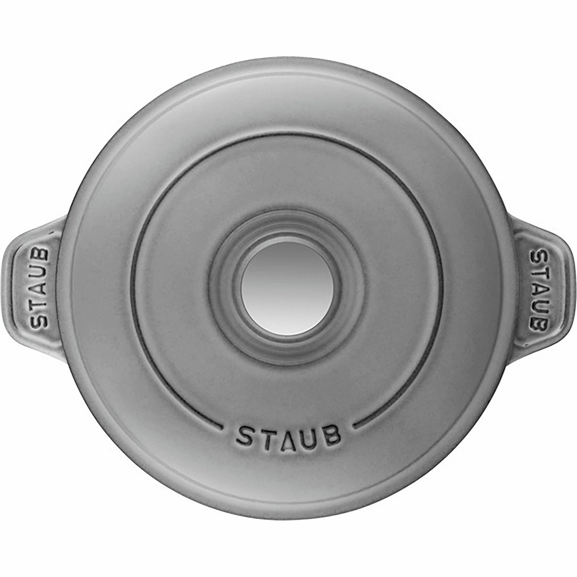 STAUB Cast Iron 7.9-inch Round Covered Baking Dish