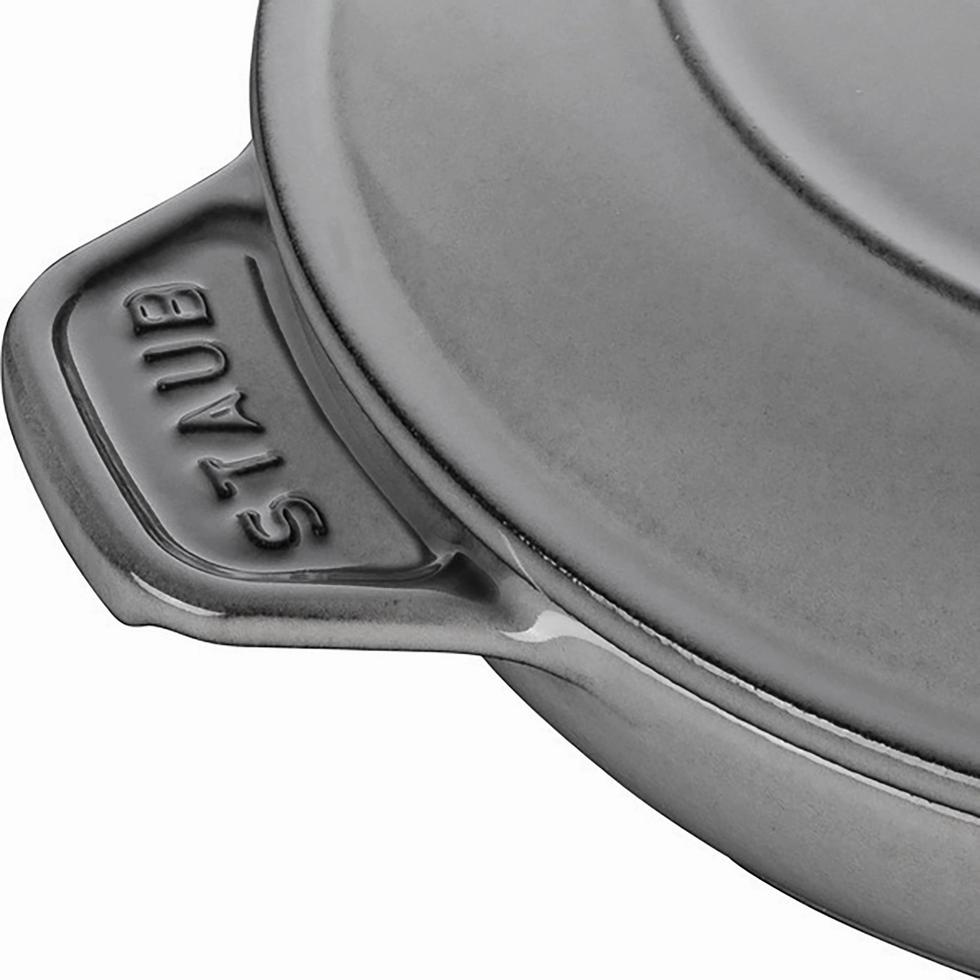 STAUB Cast Iron 7.9-inch Round Covered Baking Dish