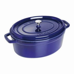 Staub Cast Iron 7-qt Oval Cocotte Cookware holiday sale