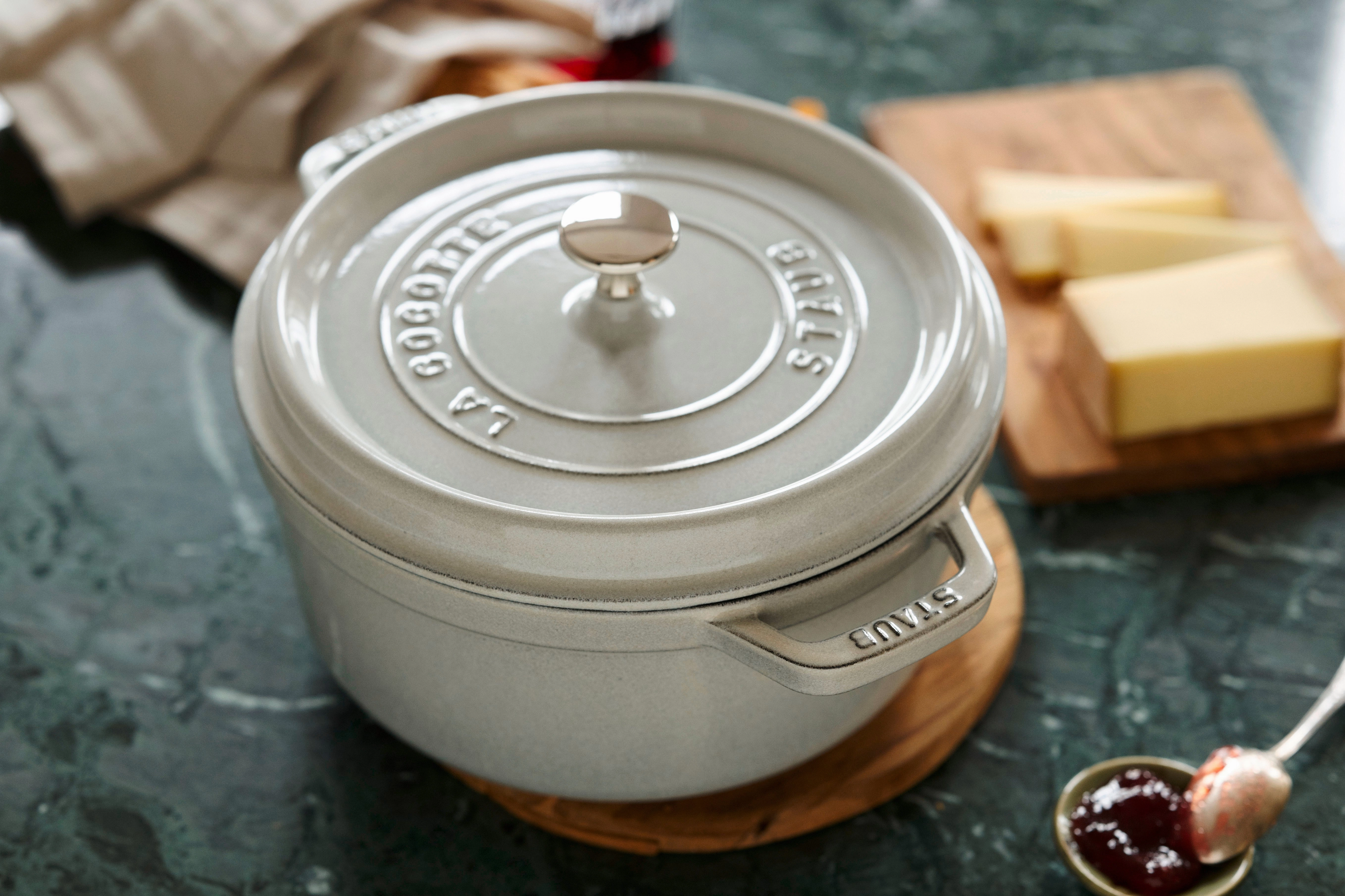 Staub Cast Iron 7-qt Round Cocotte