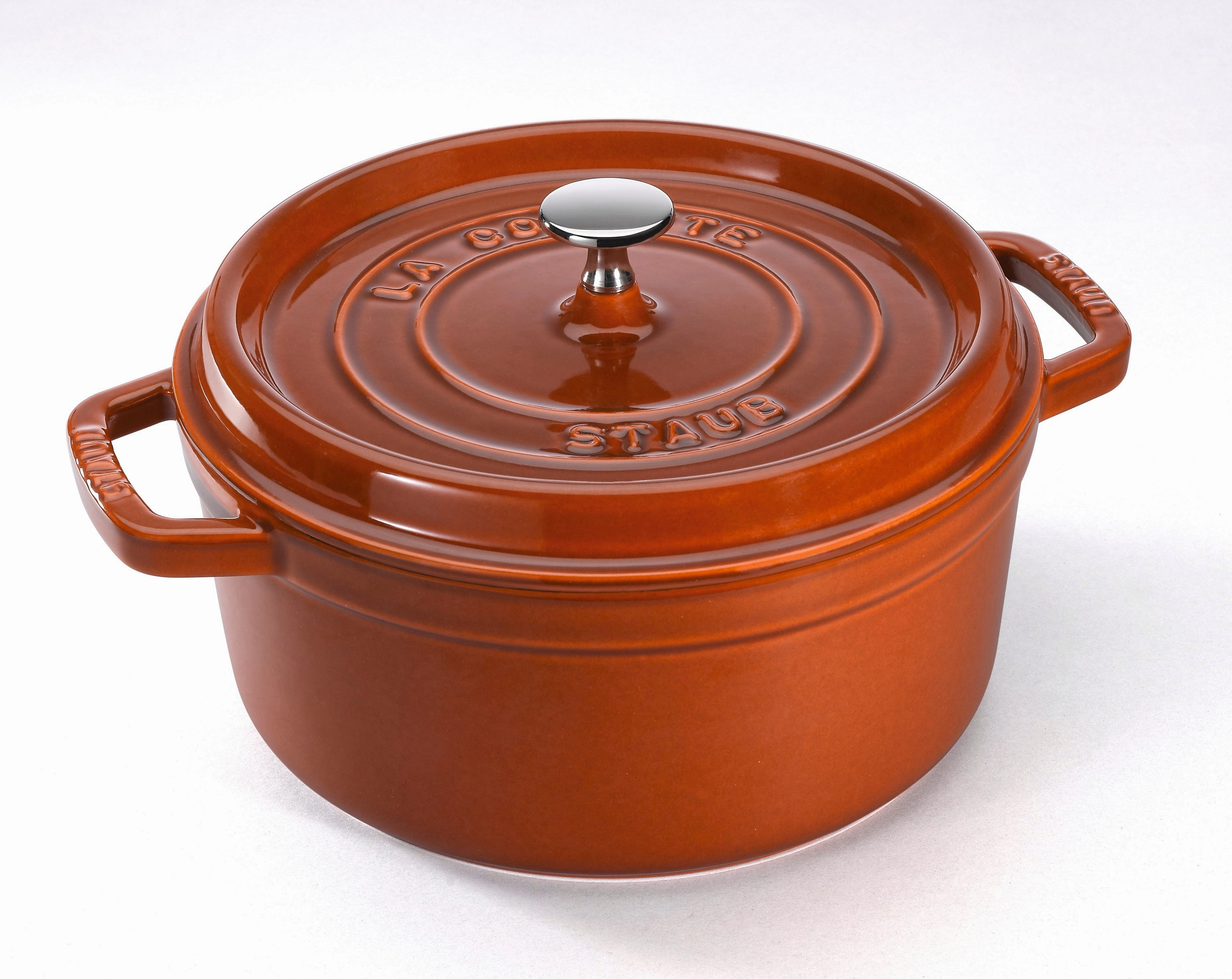 Staub Cast Iron 7-qt Round Cocotte