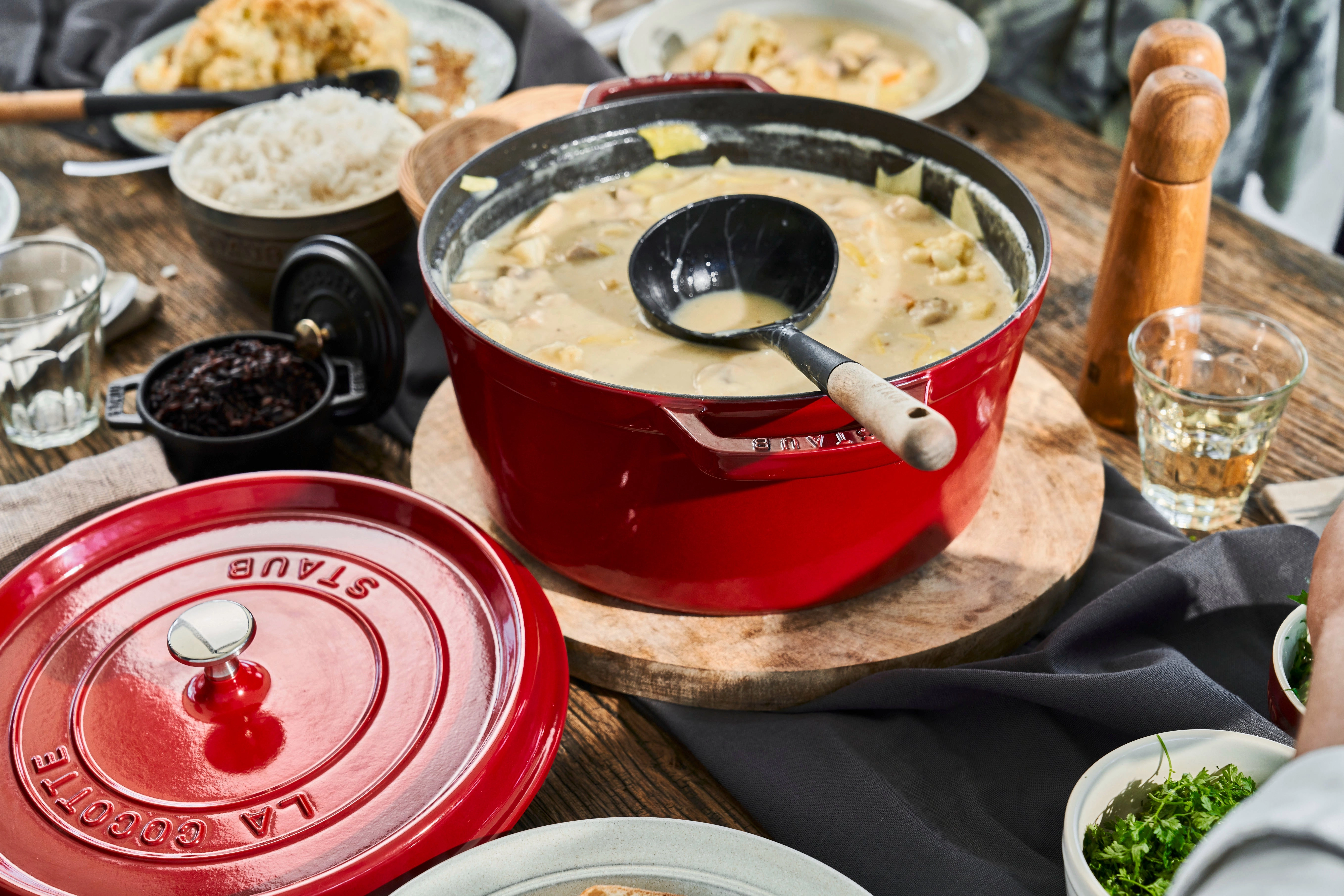 Staub Cast Iron 7-qt Round Cocotte