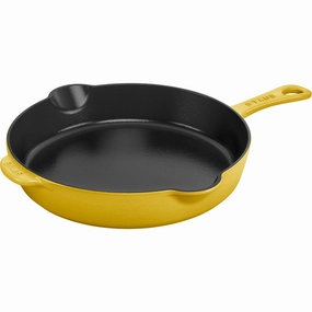 STAUB Cast Iron 8.5-inch Traditional Deep Skillet Cookware online kitchen sale