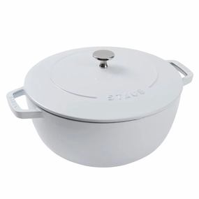 Staub Cast Iron Essential French Oven, Dutch Oven, 5-quart, serves 5-6, Made in France Cookware online kitchen sale