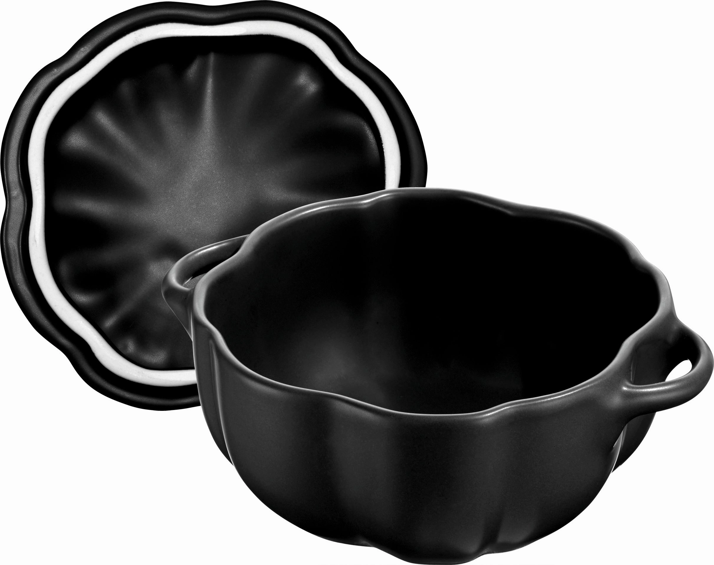 Staub Ceramic 16-oz Petite Pumpkin Cocotte