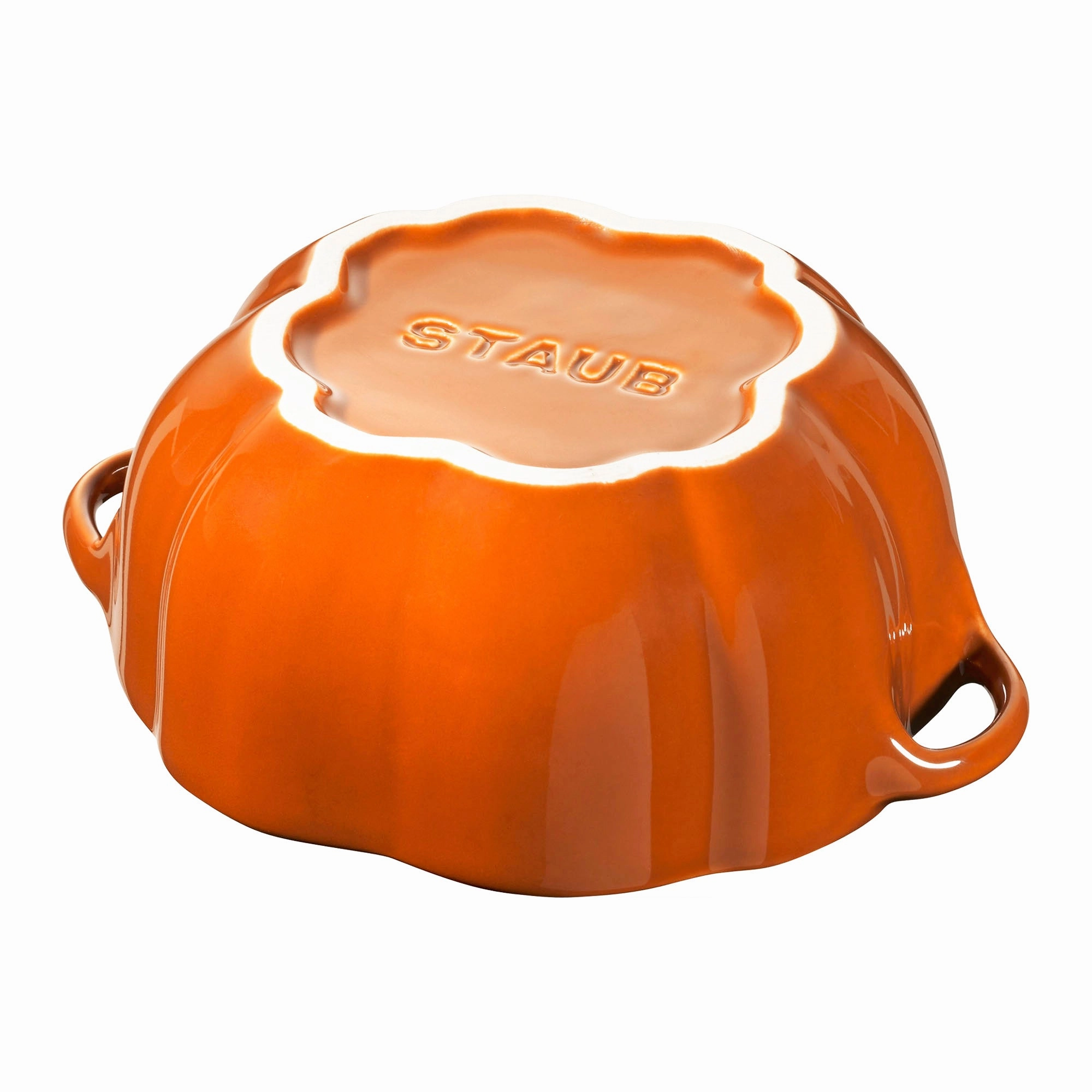 Staub Ceramic 24-oz Pumpkin Cocotte