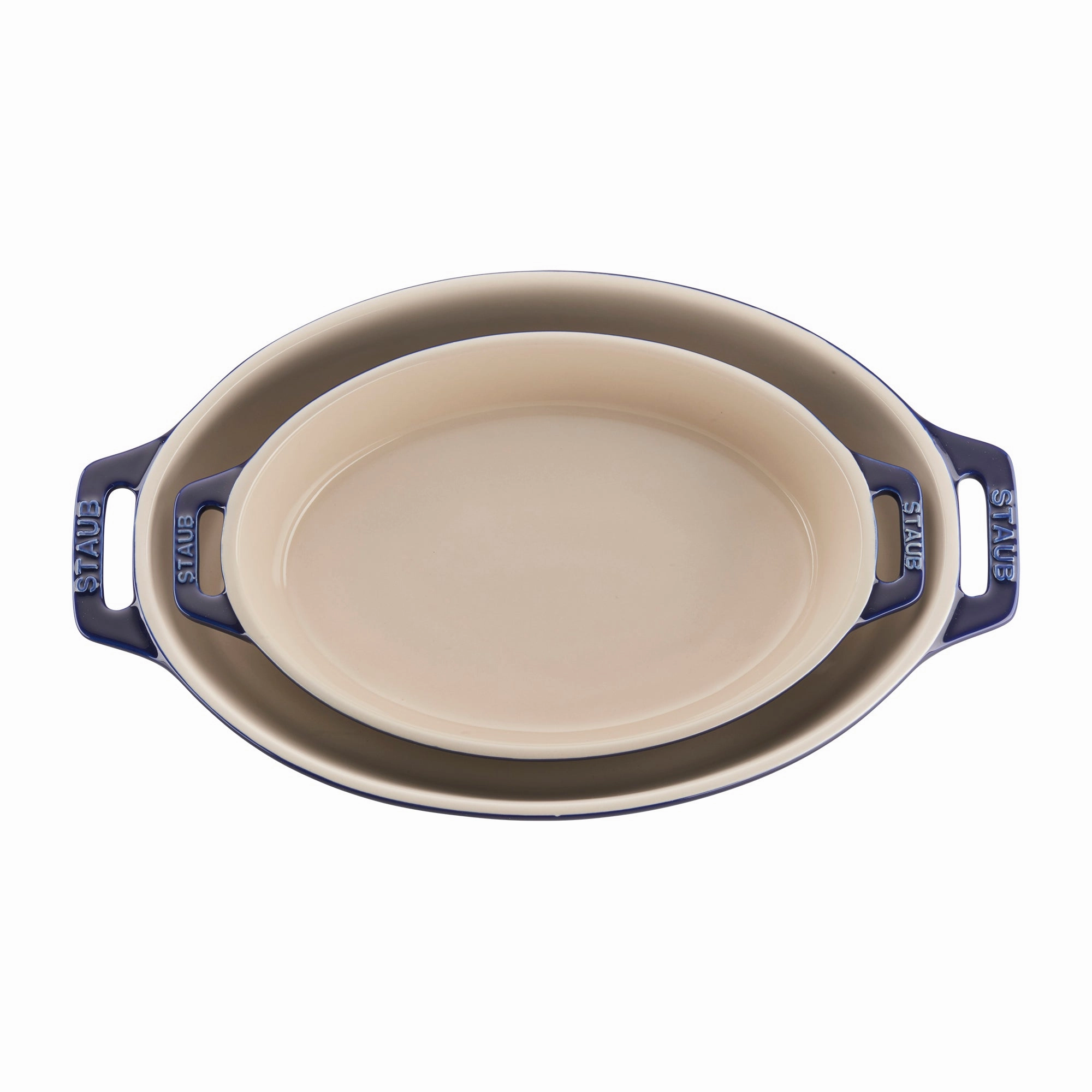Staub Ceramic 2-pc Oval Baking Dish Set