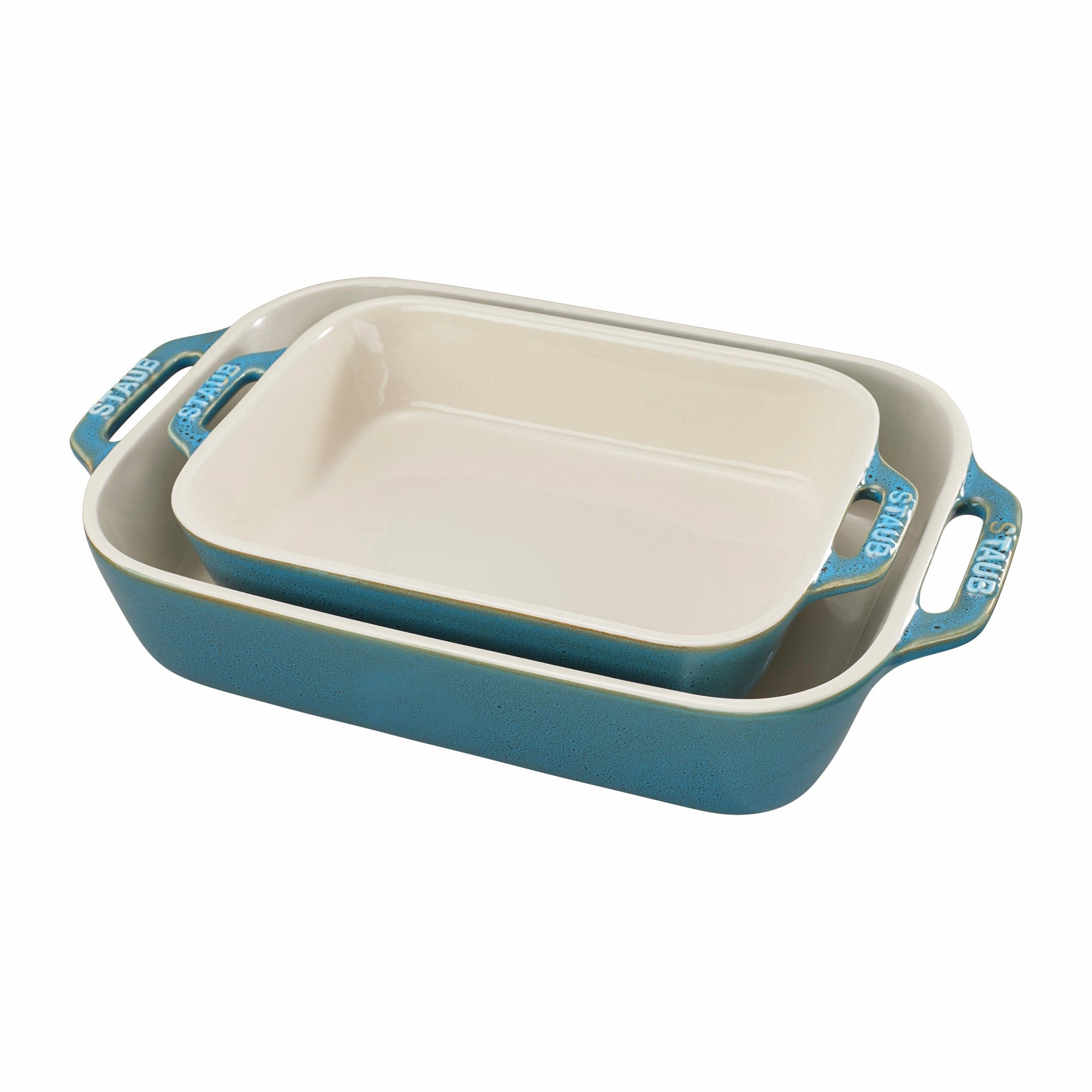 Staub Ceramic 2-pc Rectangular Baking Dish Set