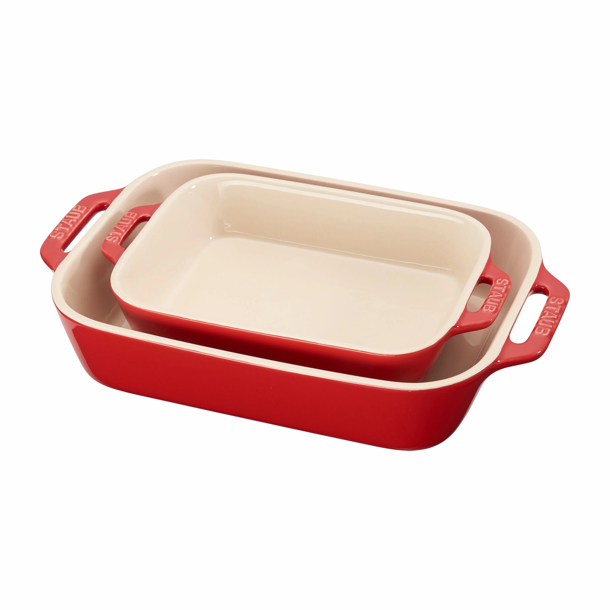 Staub Ceramic 2-pc Rectangular Baking Dish Set