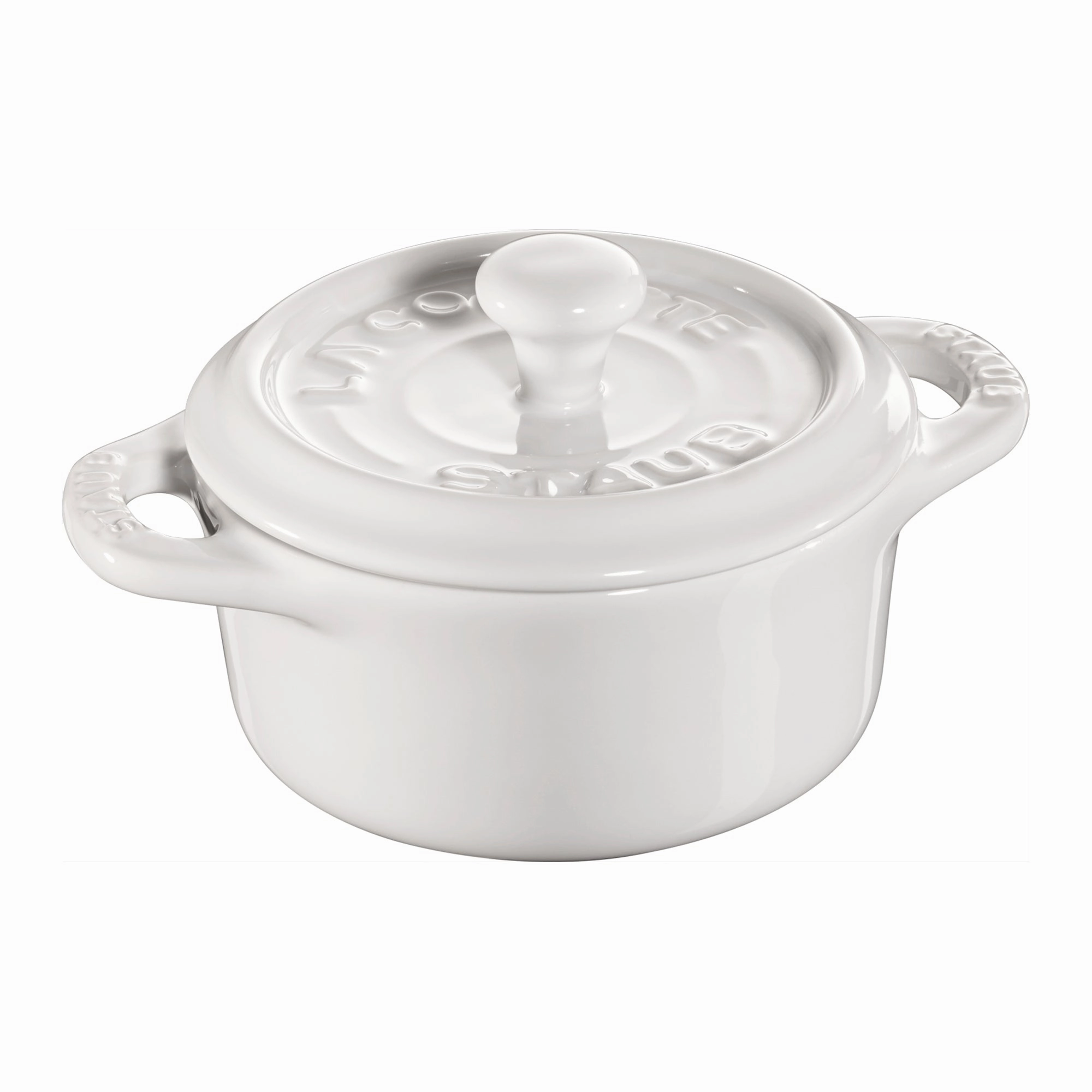 Staub Ceramic 3-pc Mini Round Cocotte Set