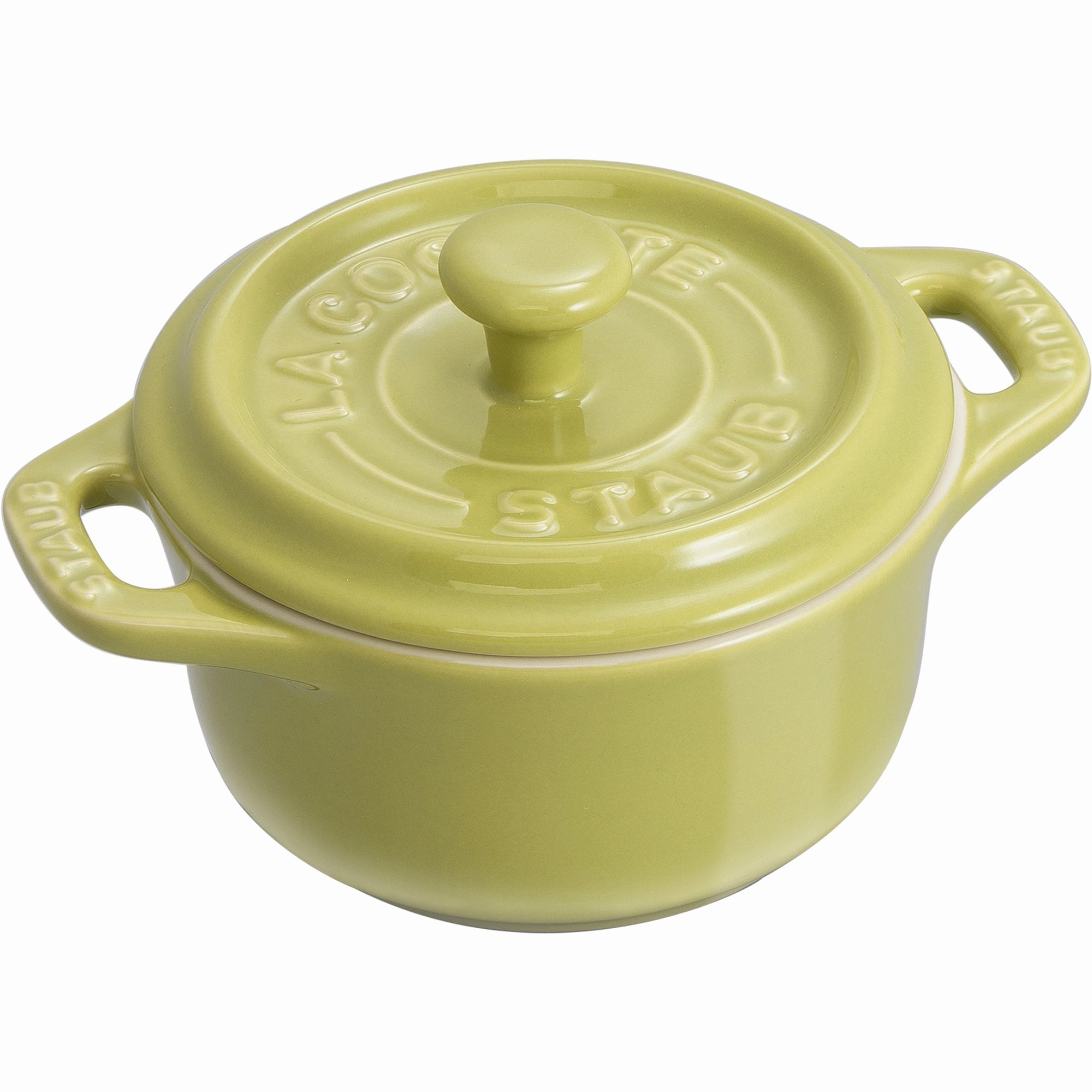 Staub Ceramic 6-pc Mini Round Cocotte Set - Macaron Pastel Colors