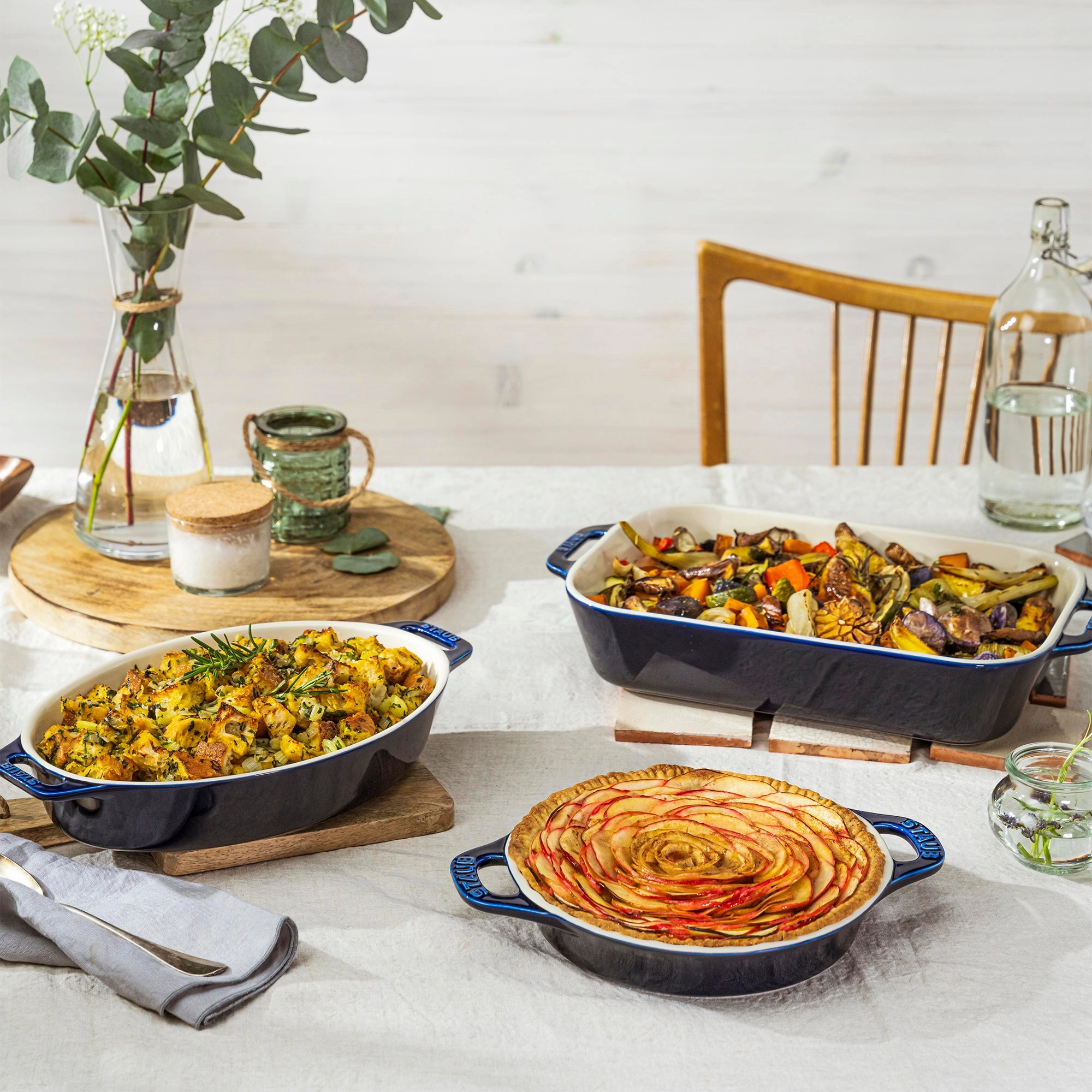 Staub Ceramics 3-pc Mixed Baking Dish Set