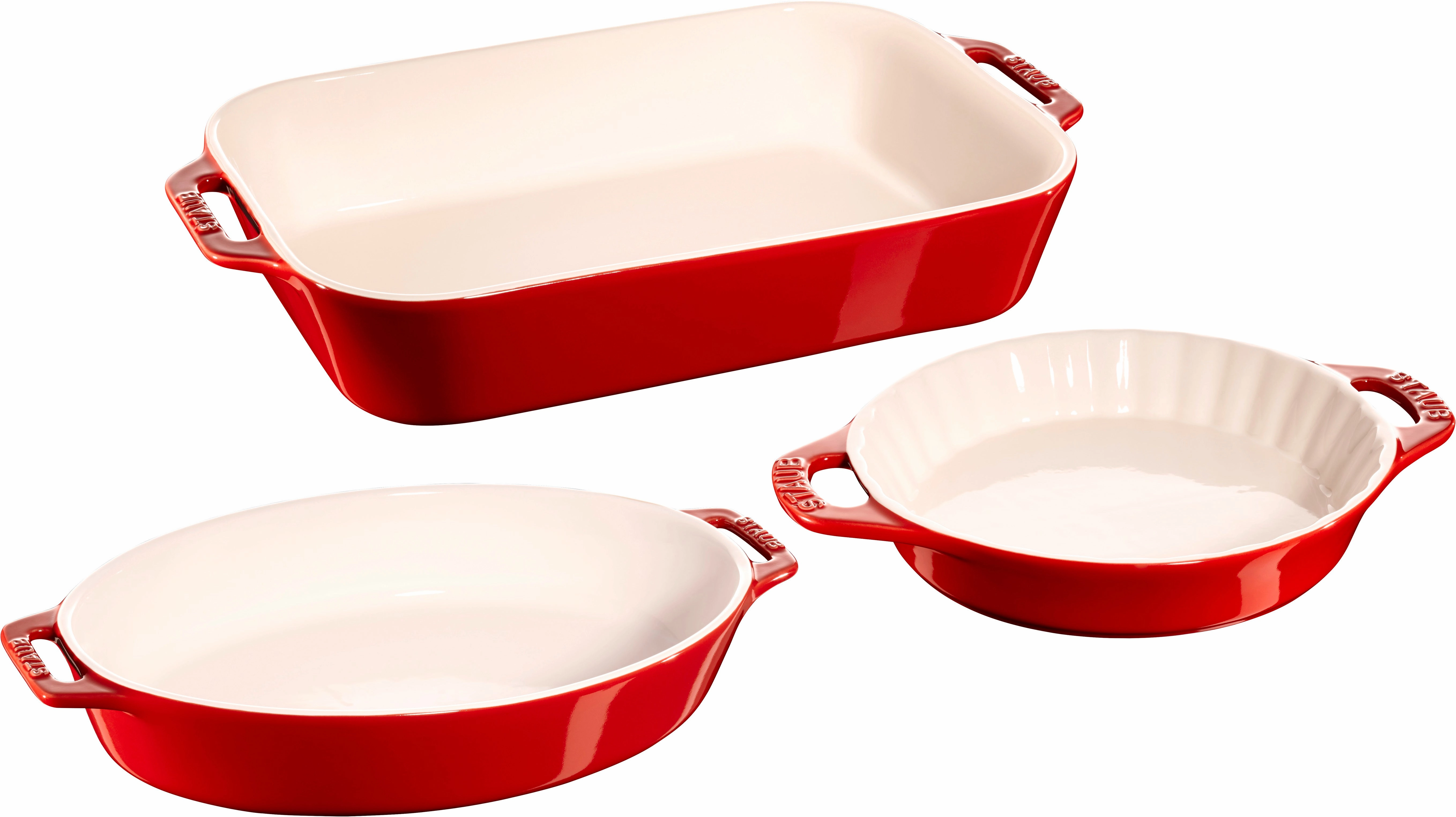 Staub Ceramics 3-pc Mixed Baking Dish Set