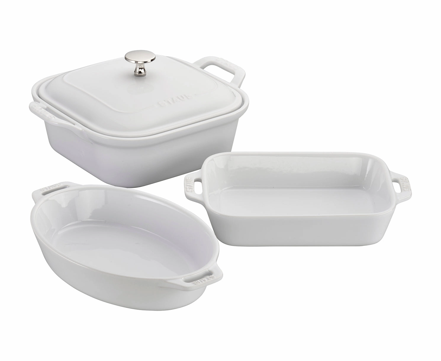 Staub Ceramics 4-pc Baking Dish Set Bakeware online promo