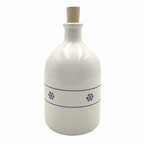 Stella Bianca Olive Oil Bottle, H17cm, White Serveware Good quality and affordable