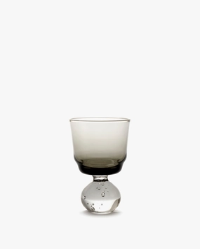 Stem glass S smokey gray Eternal snow Glassware Tableware hot sale