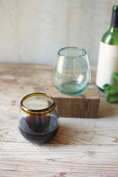Stemless Wine Glasses (Set of Six)