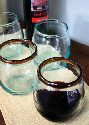 Stemless Wine Glasses (Set of Six) Drinkware best price