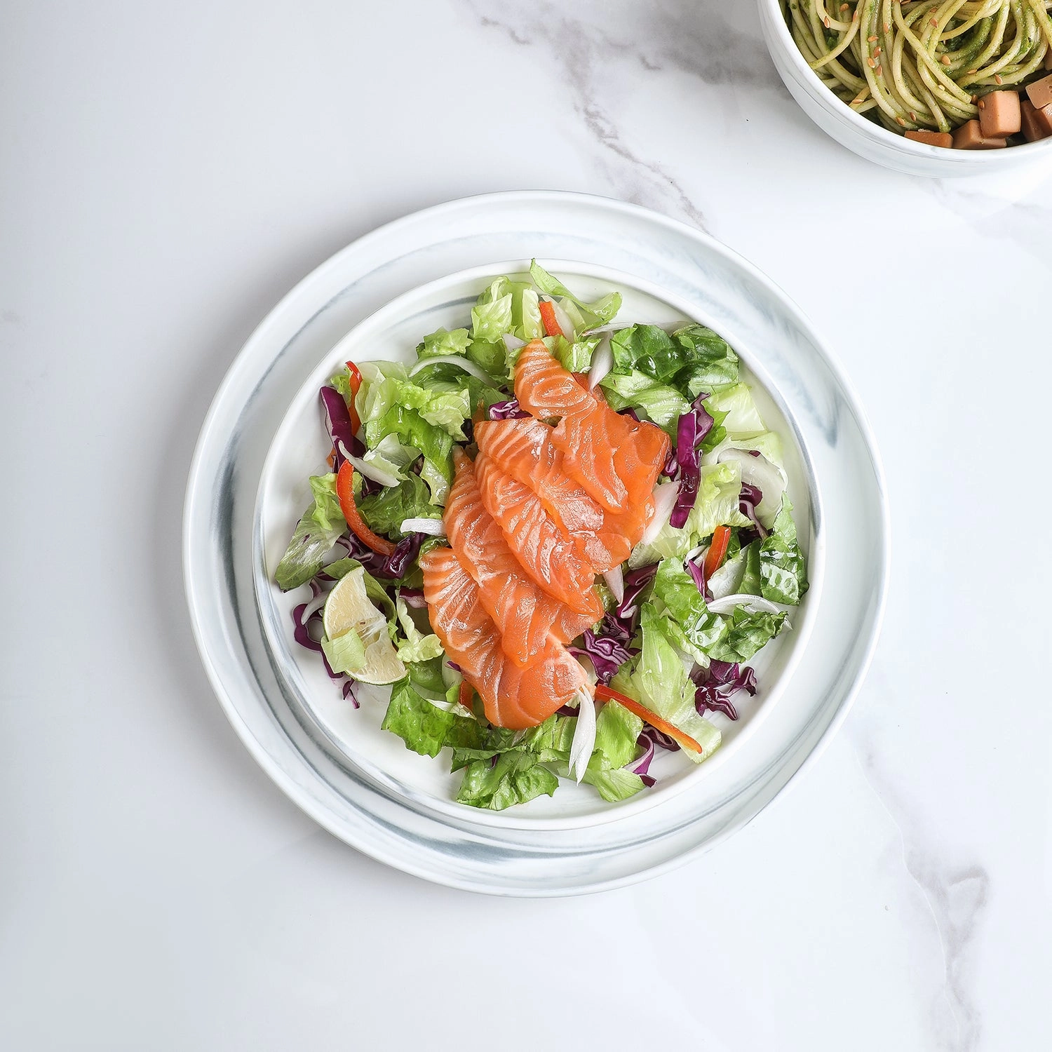 Stone Lain Brighton Porcelain Round Salad Plate Set of 4