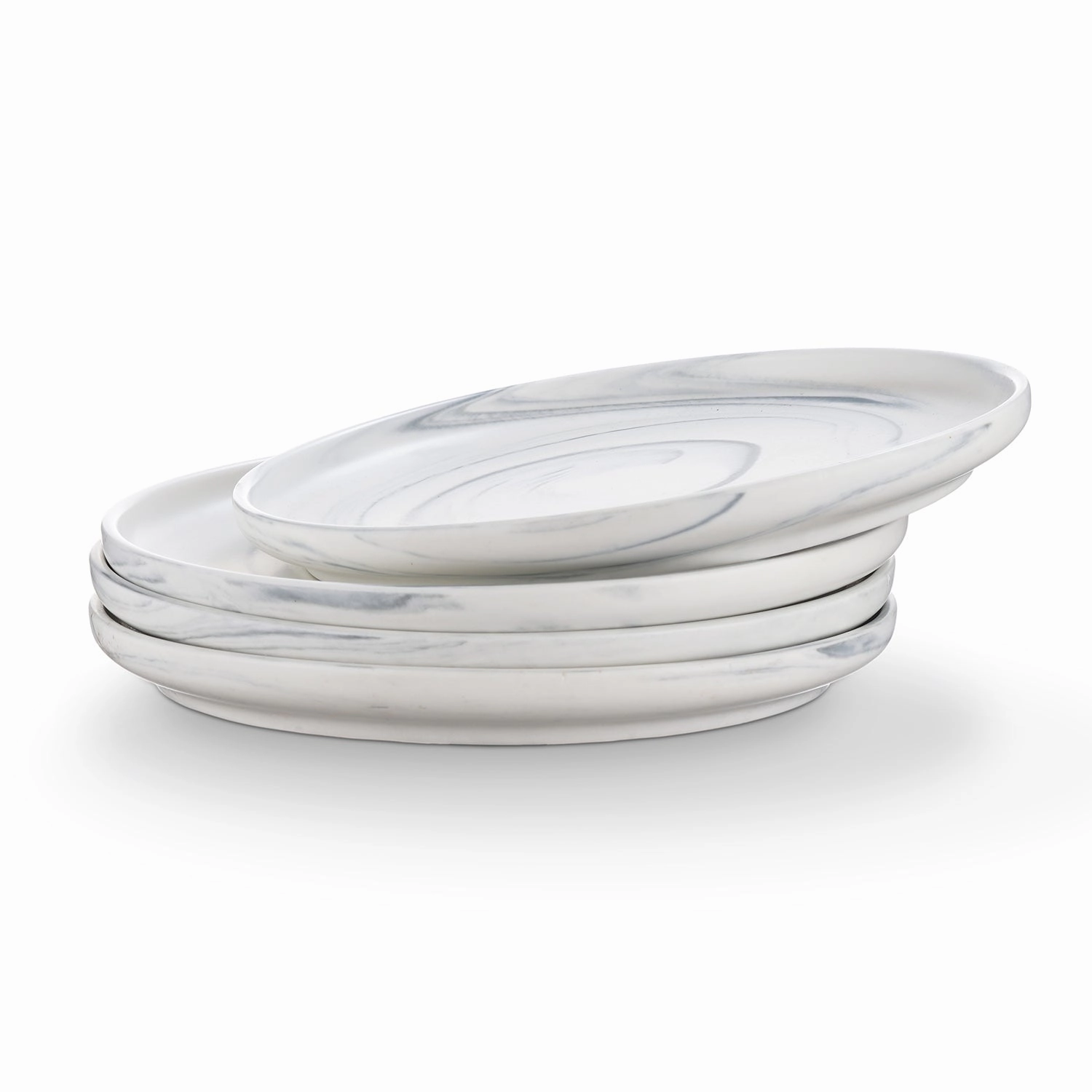 Stone Lain Brighton Porcelain Round Salad Plate Set of 4