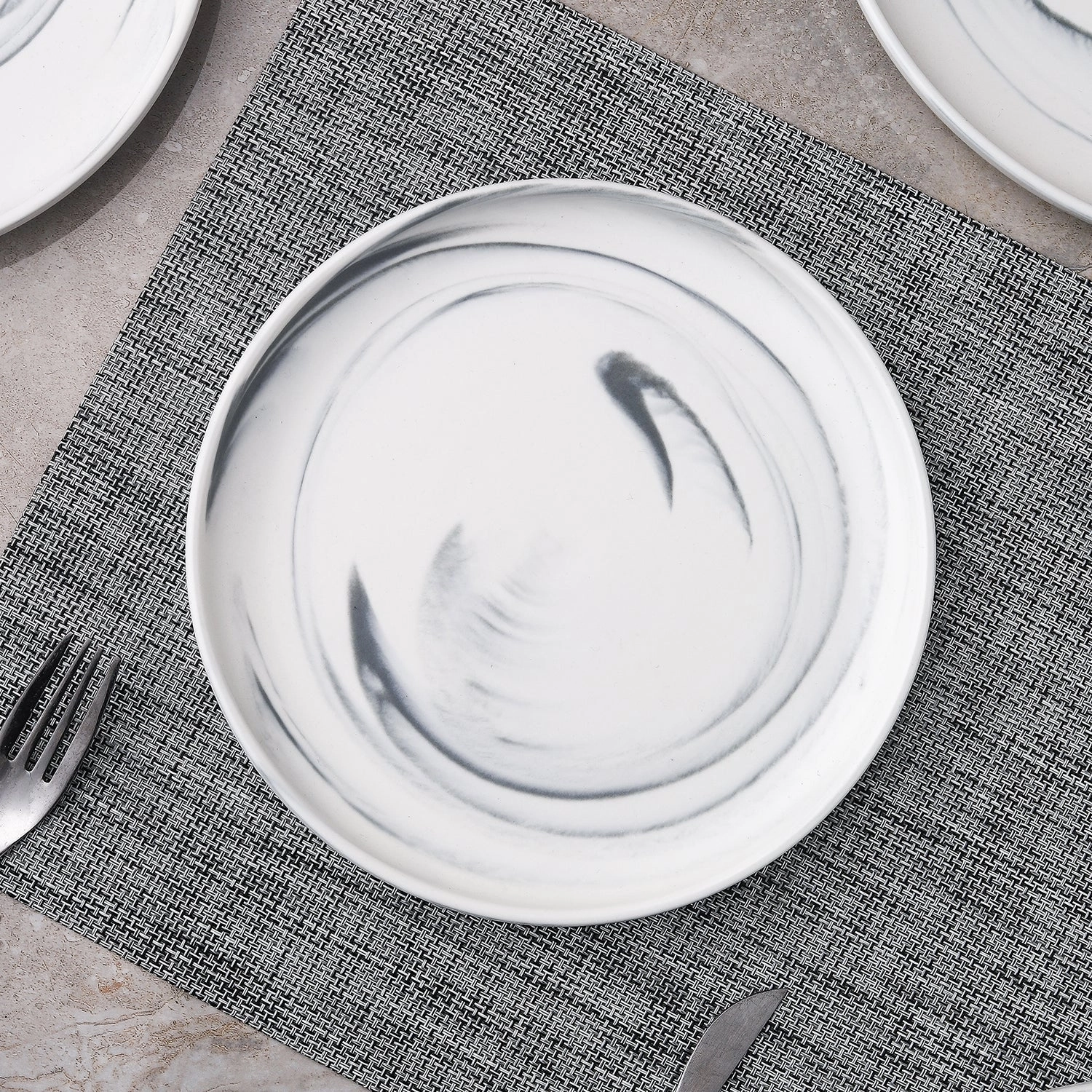 Stone Lain Brighton Porcelain Round Salad Plate Set of 4