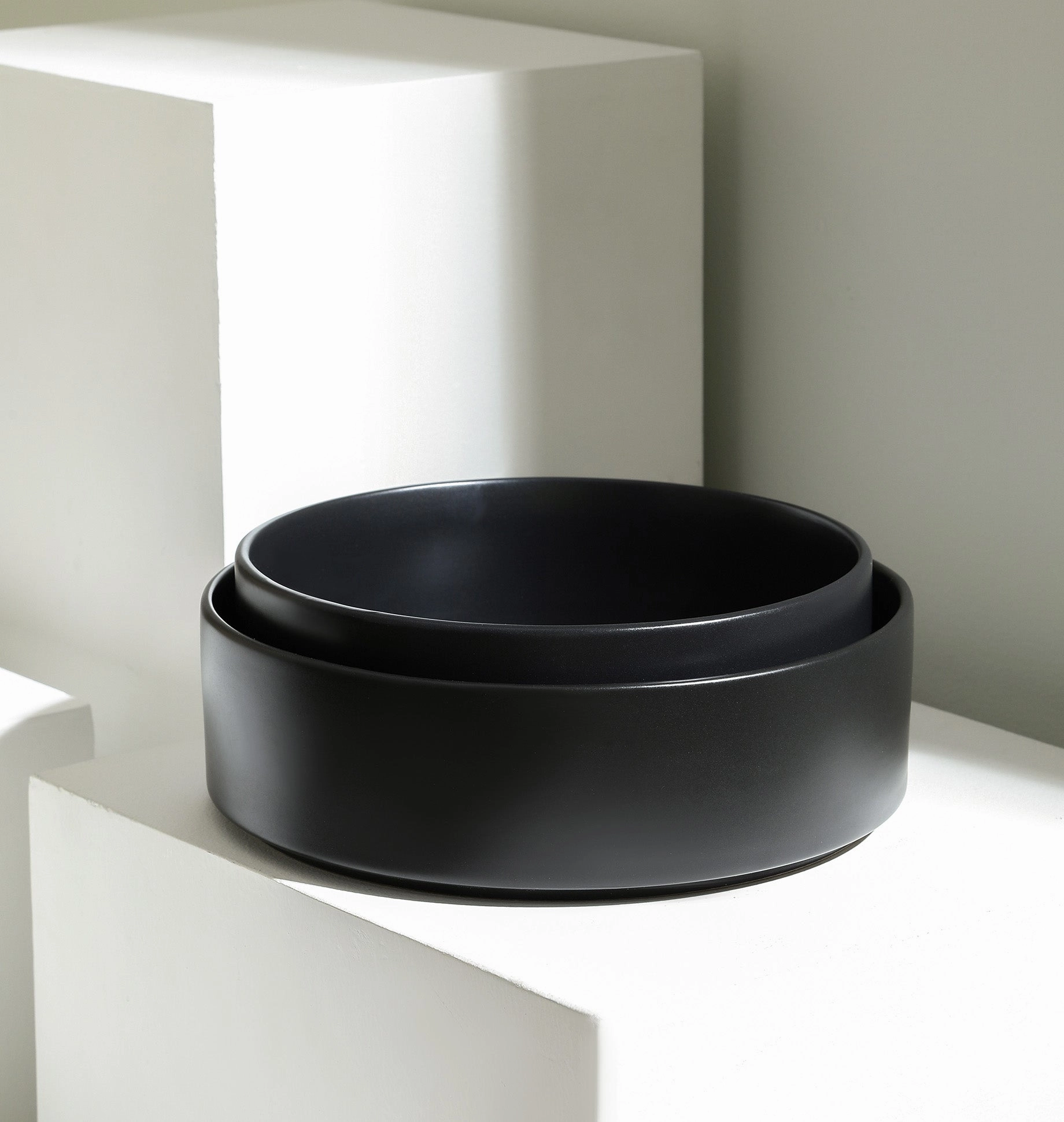 Stone Lain Celina Stoneware 2-Piece Round Bowl Service Set