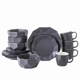 Stone Lain Jamie Porcelain 16-Piece Dinnerware Set Dinnerware clearance deals