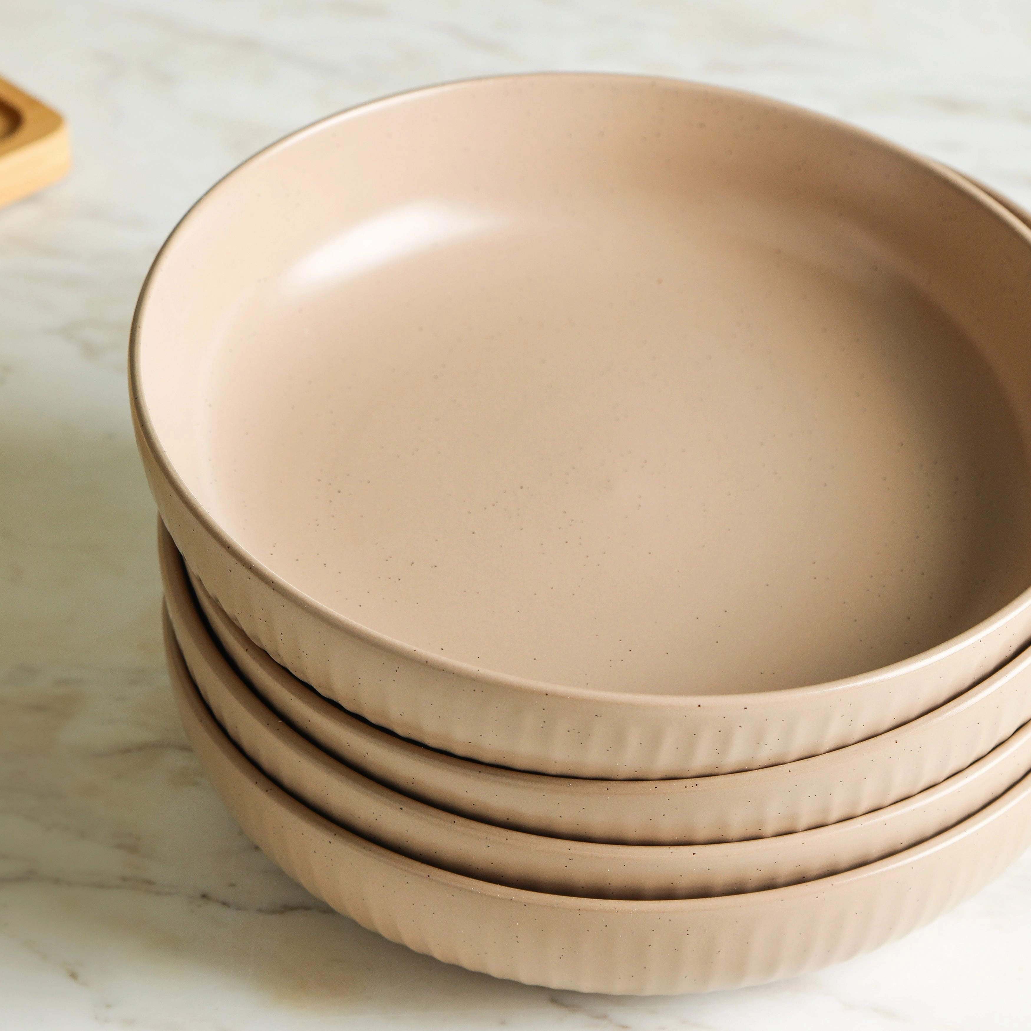 Stone Lain Logan Stoneware Pasta Bowl Set of 4