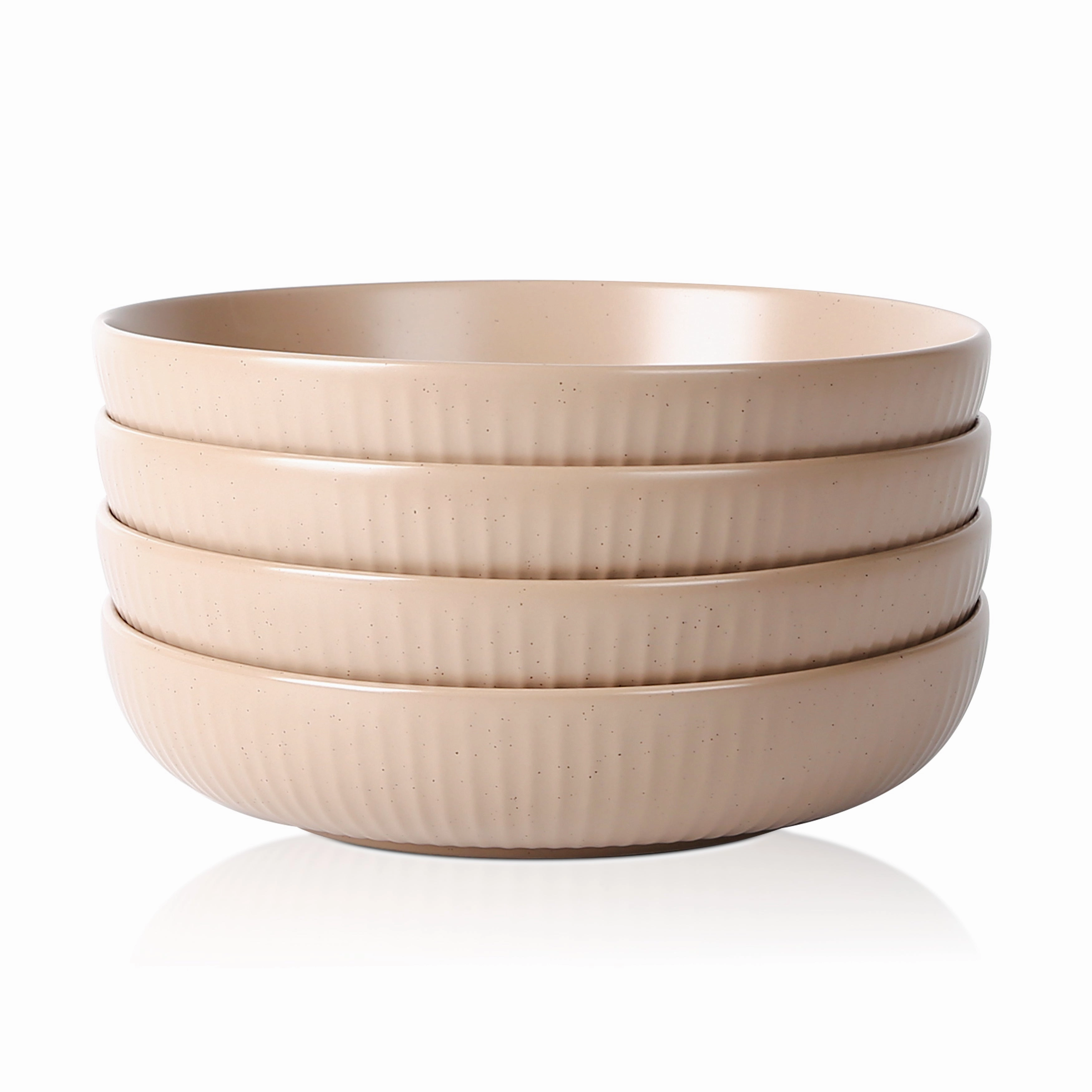 Stone Lain Logan Stoneware Pasta Bowl Set of 4 Dinnerware clearance deals