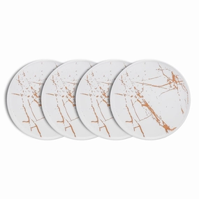 Stone Lain Zora Porcelain Dinner Plate Set of 4 Dinnerware clearance deals