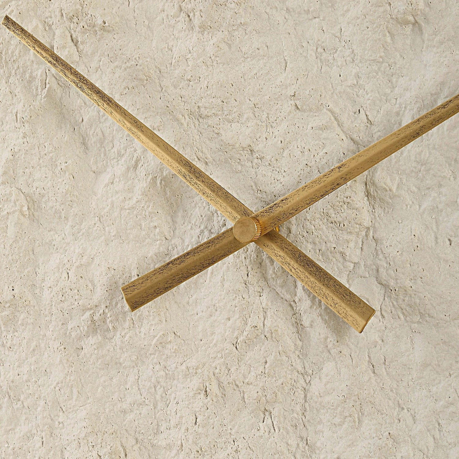 Stone Serenity Wall Clock Antique Gold Clocks decor discount