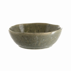 Stoneware Bowl Matte Speckle Green Serveware clearance shop