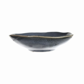 Stoneware Condiment Bowl Mediterranean Blue Serveware clearance shop