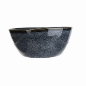 Stoneware Dip Bowl Mediterranean Blue Serveware clearance shop