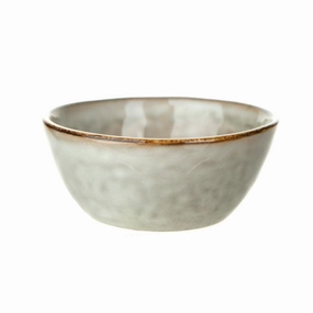 Stoneware Dip Bowl Olive Green Serveware clearance shop